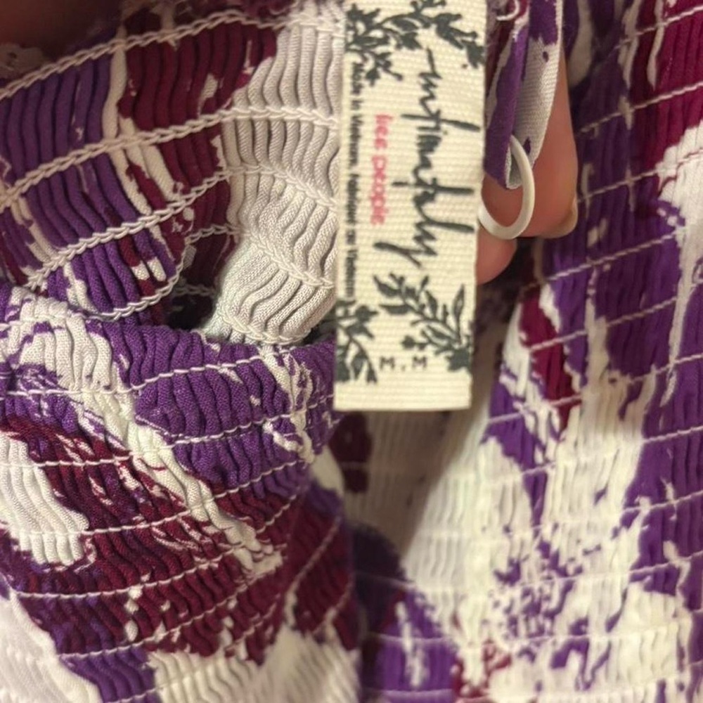Intimately Free People Purple and White Floral Maxi Dress - Picture 6 of 8